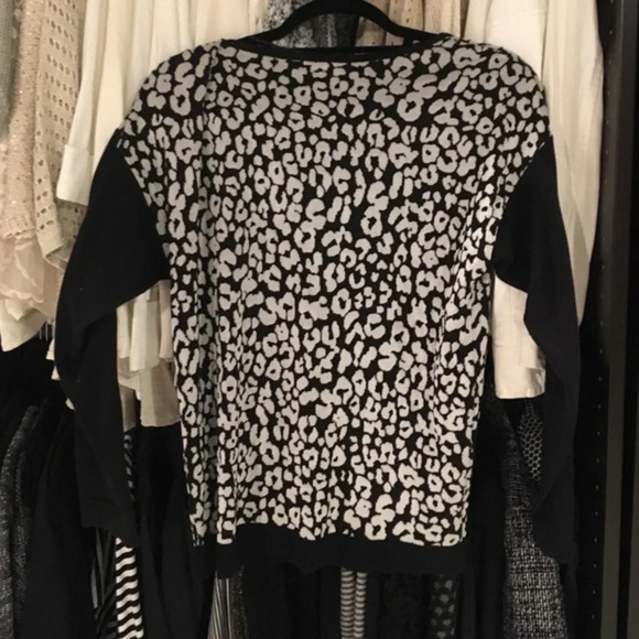 INC Leopard Sweater - Picture 6 of 7